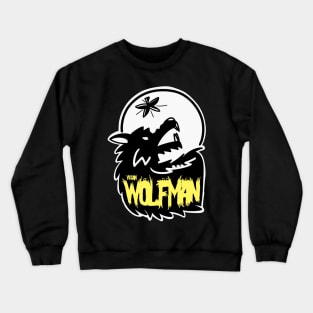 The Vegan Wolf Man Logo Crewneck Sweatshirt